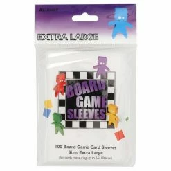 ARCANE TINMEN Extra Large Purple Board Game Sleeves (100 CT) Card Sleeves