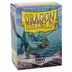 ARCANE TINMEN Card Sleeves Dragon Shield - Mint - Matte Basic Sleeves (100CT)