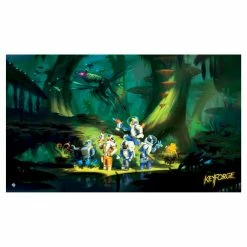 Fantasy Flight Games Keyforge: Away Team Playmat Premium Art Play Mat