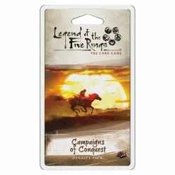 Fantasy Flight Games Legend Of The 5 Rings L5R LCG: Campaigns Of Conquest Pack Card Game Deck Non-Collectible Card Games