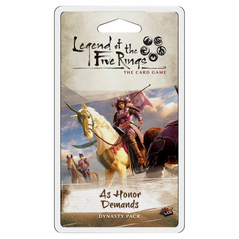 Fantasy Flight Games Legend Of The 5 Rings L5R LCG: As Honor Demands Dynasty Pack Card Game Non-Collectible Card Games 3 Fantasy Flight Games Legend Of The 5 Rings L5R LCG: As Honor Demands Dynasty Pack Card Game Non-Collectible Card Games