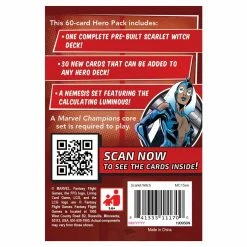 Fantasy Flight Games Marvel Champions LCG: Scarlet Witch Hero Pack Expansion Card Game Non-Collectible Card Games