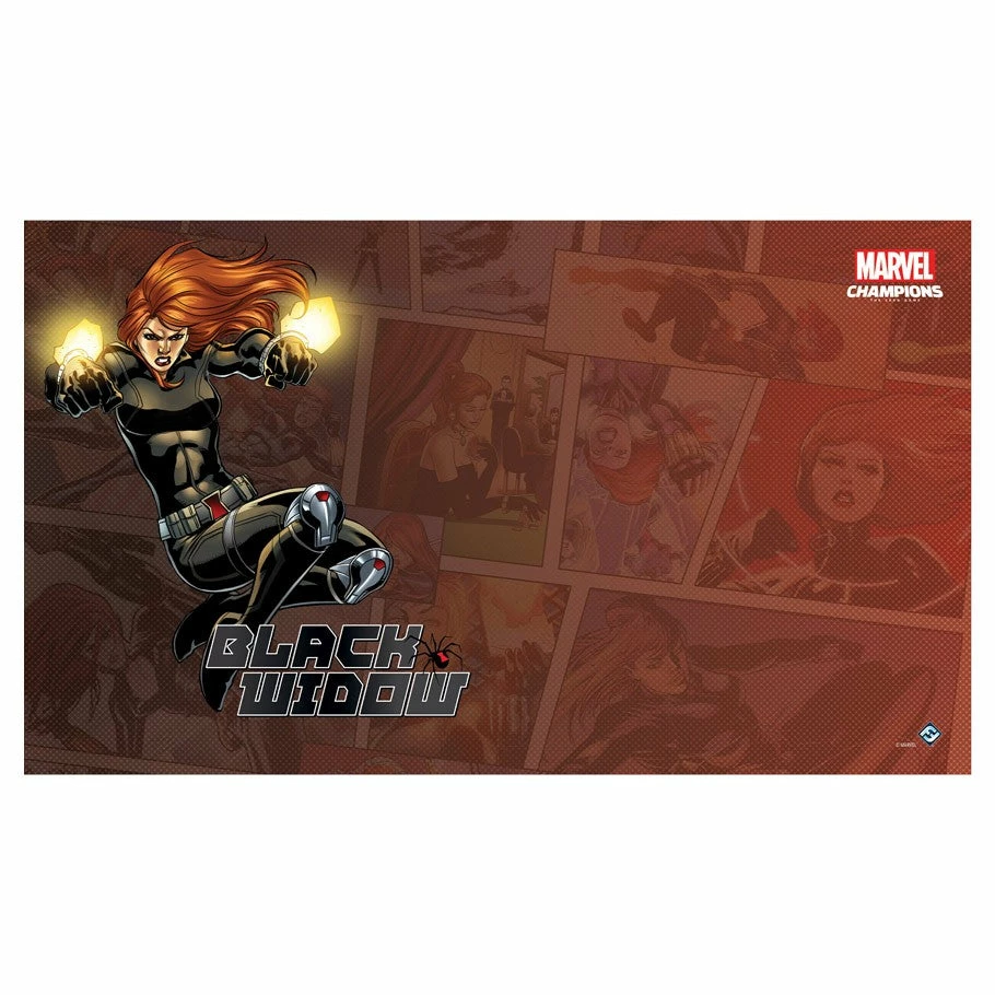 Fantasy Flight Games MC LCG: Black Widow Game Mat Premium Art Play Mat 3 Fantasy Flight Games MC LCG: Black Widow Game Mat Premium Art Play Mat