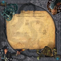 Fantasy Flight Games Premium Art Play Mat Elder Sign: Museum Gamemat