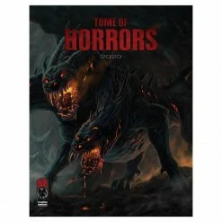 FROG GOD GAMES 5th Edition D&D: Tome Of Horrors 2020 Role Playing Game Dungeons & Dragons