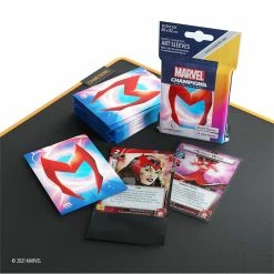 Asmodee Marvel Champions LCG: Art Sleeves - Scarlet Witch Card Sleeves