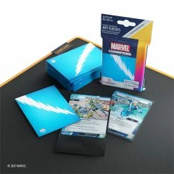 Asmodee Marvel Champions LCG: Art Sleeves - Quicksilver 11 Asmodee Marvel Champions LCG: Art Sleeves - Quicksilver