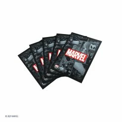 Asmodee Marvel Champions LCG: Marvel Black Card Sleeves 10 Asmodee Marvel Champions LCG: Marvel Black Card Sleeves