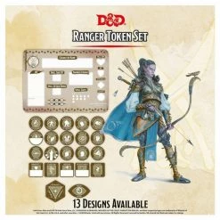 GALE FORCE 9 Dungeons & Dragons: Character Token Set: Ranger