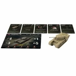 GALE FORCE 9 World Of Tanks: Miniatures Game: Wave 5 - British Churchill VII (Heavy Tank) [Pre-order] Miniature Games