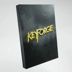 Gamegenic KeyForge Logo: Black Basic Sleeves