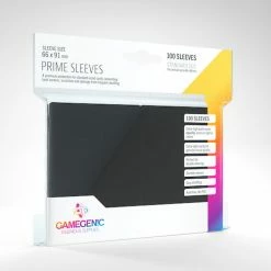 Gamegenic Prime: Black Basic Sleeves