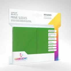 Gamegenic Prime: Green Basic Sleeves Card Sleeves