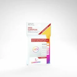 Gamegenic Mini European-Sized MATTE Board Game Sleeves 46 X 71 Mm Card Sleeves