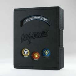 Gamegenic KeyForge Deck Book: Black Deck Boxes & Storage Boxes