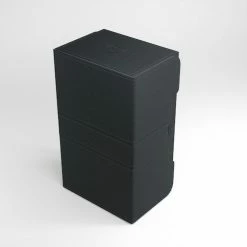 Gamegenic Stronghold 200+ Card Convertible Deck Box: Black