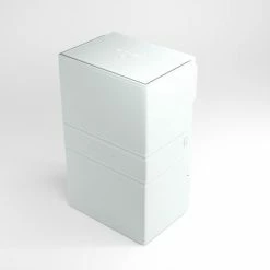 Gamegenic Deck Boxes & Storage Boxes Stronghold 200+ Card Convertible Deck Box: White