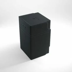 Gamegenic Deck Boxes & Storage Boxes Watchtower 100+ Card Convertible Deck Box: Black