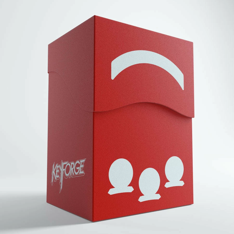 Gamegenic KeyForge Gemini Deck Box: Red 3 Gamegenic KeyForge Gemini Deck Box: Red