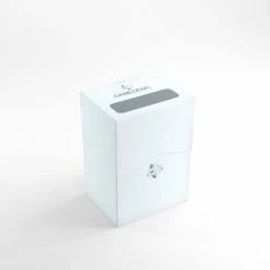 Gamegenic Deck Boxes & Storage Boxes Deck Holder 80+ Card Deck Box: White