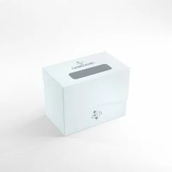Gamegenic Deck Boxes & Storage Boxes Side Holder 80+ Card Deck Box: White