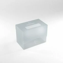 Gamegenic Deck Boxes & Storage Boxes Side Holder 80+ Card Deck Box: Clear