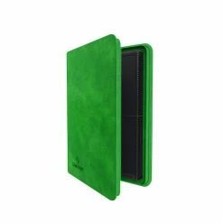 Gamegenic Zip-Up Album 8-Pocket: Green Card Binder