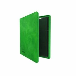 Gamegenic Zip-Up Album 24-Pocket: Green Card Binder