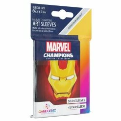 GAMEGENIC Marvel Champions LCG: Art Sleeves - Iron Man Card Sleeves