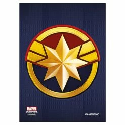 GAMEGENIC Marvel Champions LCG: Art Sleeves - Captain Marvel