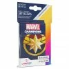 GAMEGENIC Marvel Champions LCG: Art Sleeves - Captain Marvel