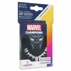 GAMEGENIC Marvel Champions LCG: Art Sleeves - Black Panther