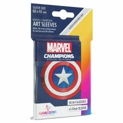 GAMEGENIC Card Sleeves Marvel Champions LCG: Art Sleeves - Captain America