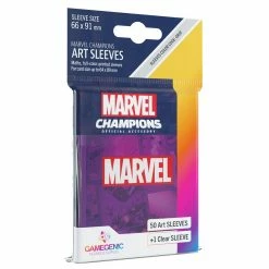 GAMEGENIC Marvel Champions LCG: Art Sleeves - Marvel Purple