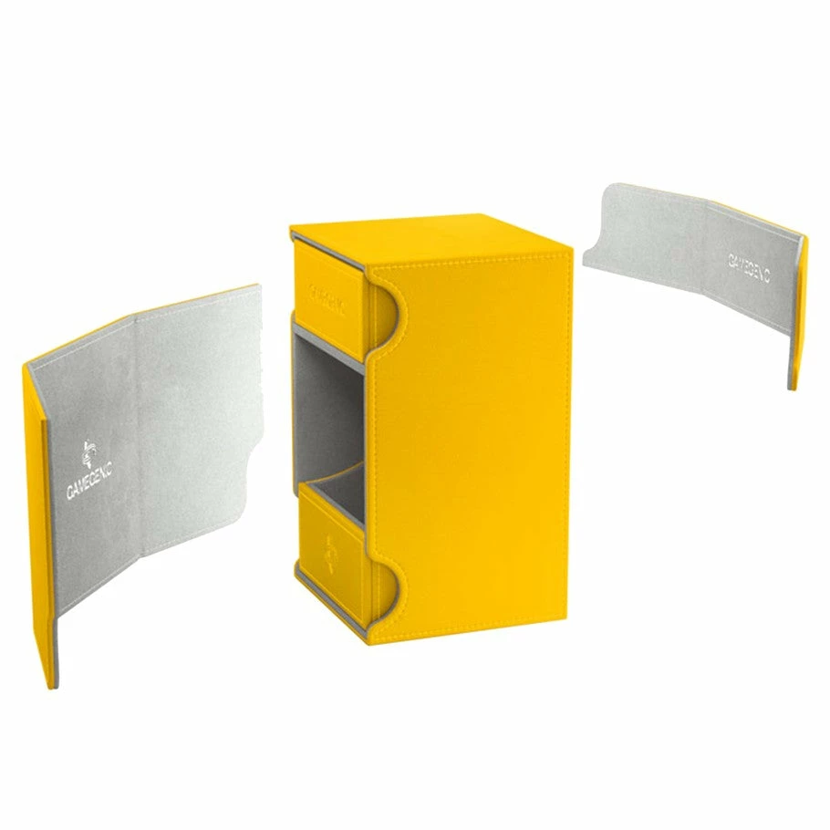 Gamegenic Watchtower 100+ Convertible Deck Box Yellow 4 Gamegenic Watchtower 100+ Convertible Deck Box Yellow