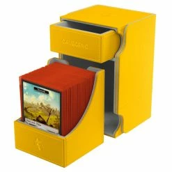 Gamegenic Watchtower 100+ Convertible Deck Box Yellow 8 Gamegenic Watchtower 100+ Convertible Deck Box Yellow