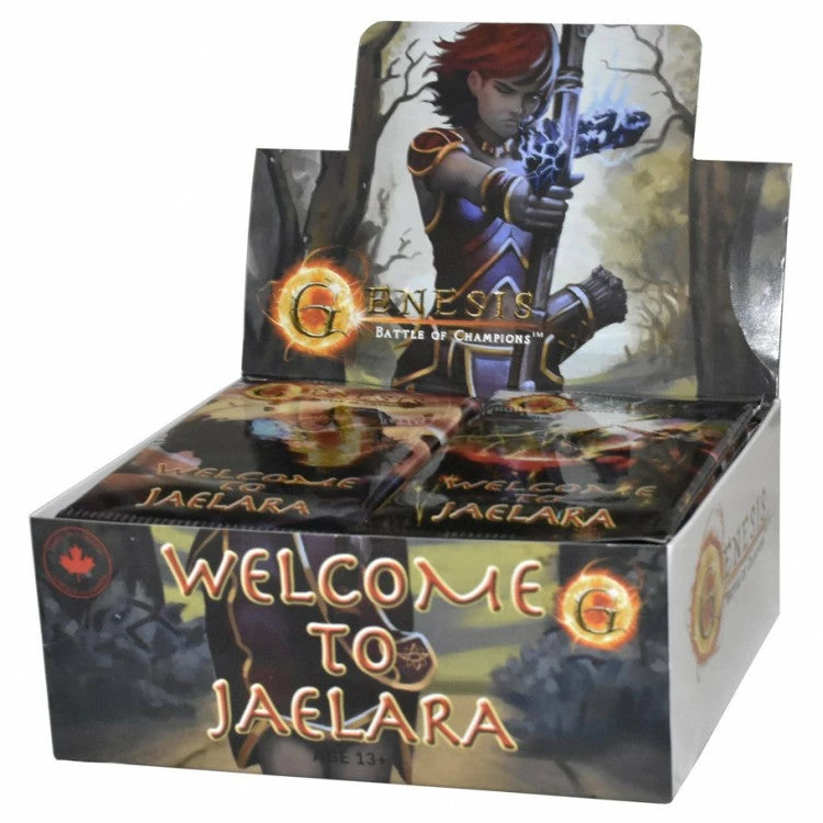 Genesis: Battle Of Champions: Welcome To Jaelara Booster Box Genesis Battle Of Champions 3 Genesis: Battle Of Champions: Welcome To Jaelara Booster Box Genesis Battle Of Champions