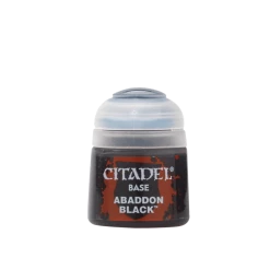 GAMES WORKSHOP 21-25 Base: Abaddon Black 12ml Paint [In Stock]