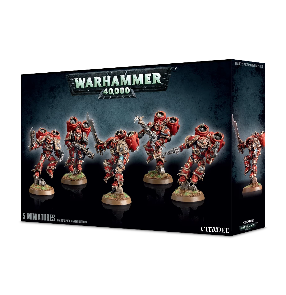 GAMES WORKSHOP Miniature Games Warhammer 40K: Chaos Space Marines: Raptors Miniatures [In Stock]