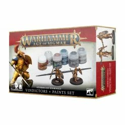 GAMES WORKSHOP 60-10 Warhammer Age Of Sigmar: Stormcast Eternals Vindictors + Paint Set