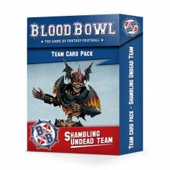 GAMES WORKSHOP 200-53 Blood Bowl: Shambling Undead Team Card Pack [In Stock] Miniature Games
