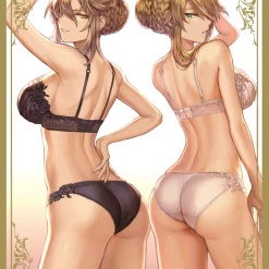 C96 Fate Grand Order Altria Pendragon Lancer & Alter Lingerie Ver. By Mashu Circle Sunpan- Doujin Mature Character Sleeves Card Sleeves