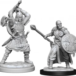 WIZKIDS Dungeons And Dragons D&D: Nolzur's Marvelous Minis: Human Barbarian Male W13 Miniatures Miniature Games