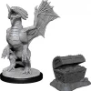 WIZKIDS Miniature Games Dungeons And Dragons D&D: Nolzur's Marvelous Minis: Bronze Dragon Wyrmling & Treasure W13 Minitures