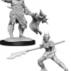 WIZKIDS Magic The Gathering: Coralhelm Commander & Halimar Wavewatch W13 Miniatures Set