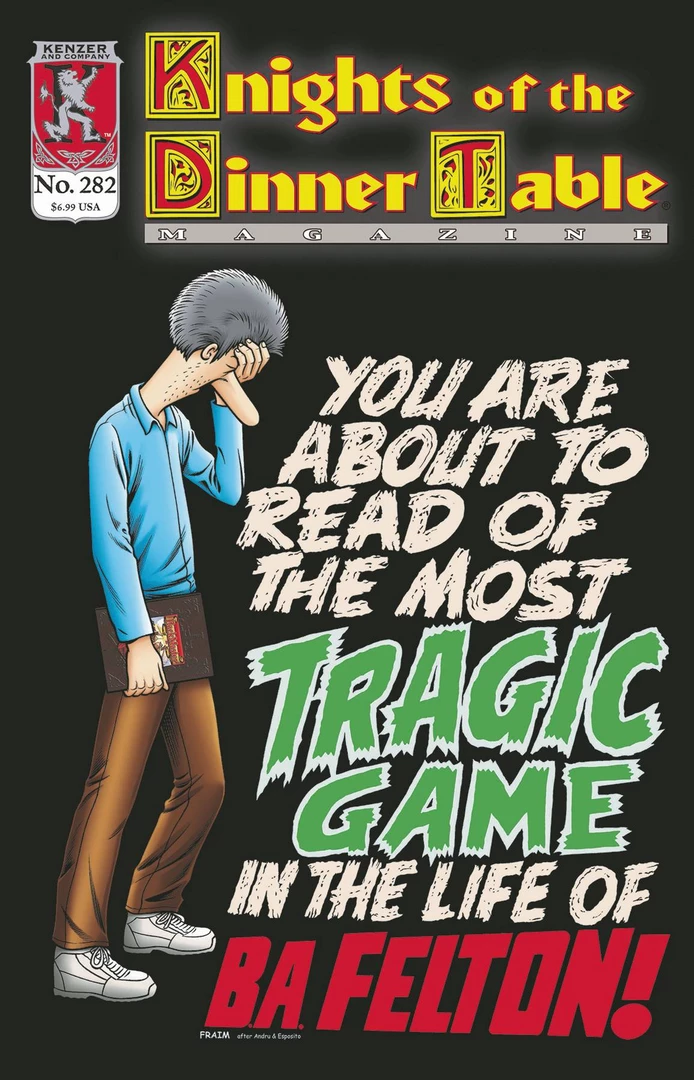 KENZER & CO. Knights Of The Dinner Table #282 Magazine Magazines 3 KENZER & CO. Knights Of The Dinner Table #282 Magazine Magazines