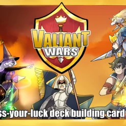 STRANGE MACHINE GAMES Non-Collectible Card Games Valiant Wars Card Game