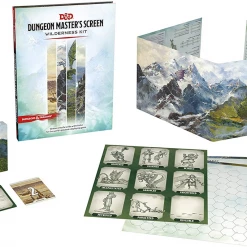 Wizards Of The Coast Dungeons & Dragons Dungeons And Dragons D&D 5E: DM's Screen Wilderness Kit RPG Accessories