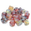 Chessex: Clam Shell Luminary Nebula Sambler 7pcs Dice Set 18CT Dice Sets
