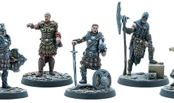 MODIPHIUS ENTERTAINMENT Elder Scrolls: A Call To Arms: Imperial Officers Miniatures Set Miniature Games